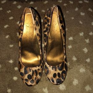 Jessica Simpson Cheetah Heels
